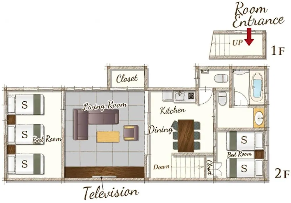 Holiday home Resi Stay Fuyacho Kyoto